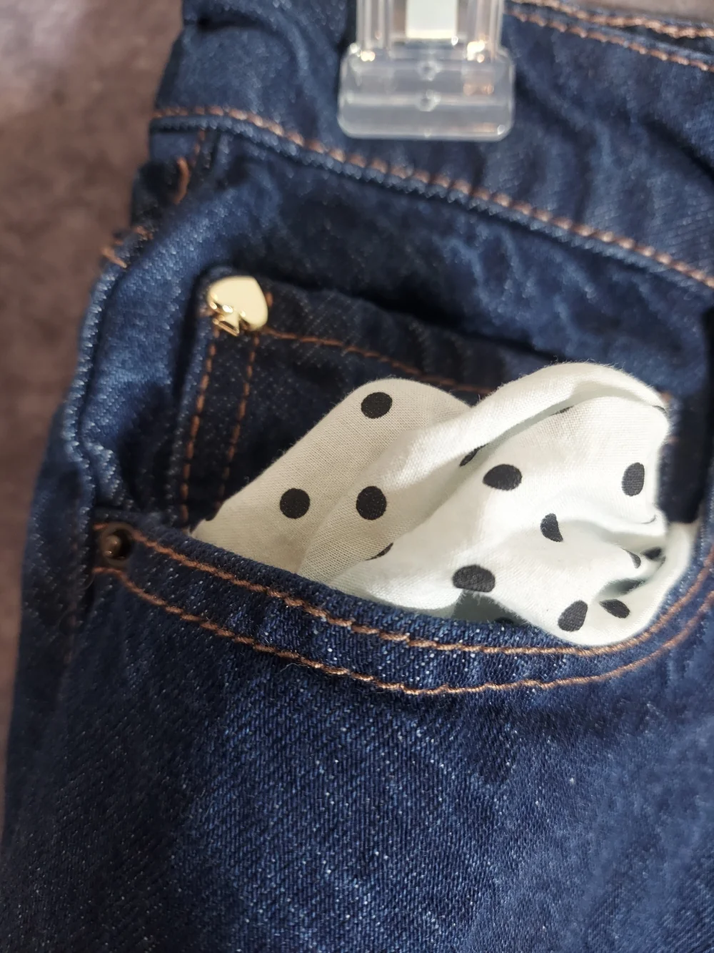 Kate Spade New York for Target Dark Wash Wide Leg Cuffed Denim Jeans Size 10